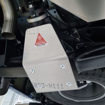 Protección diferencial trasero 8mm Ford Ranger Raptor 2023->